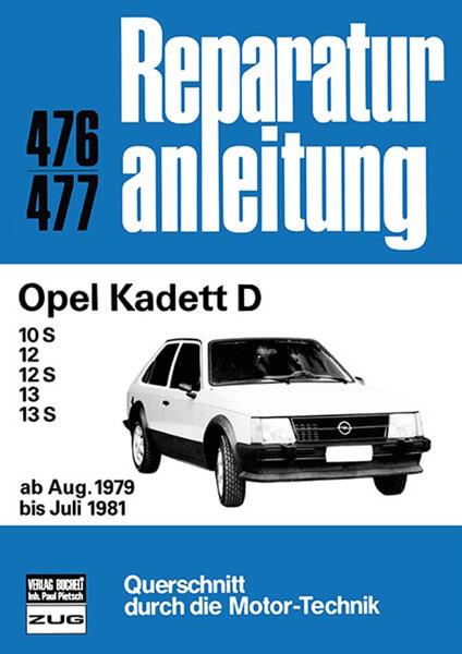 Opel Kadett D - Reparaturbuch - gedrucktes Buch zum Bestpreis! - verwuester.net