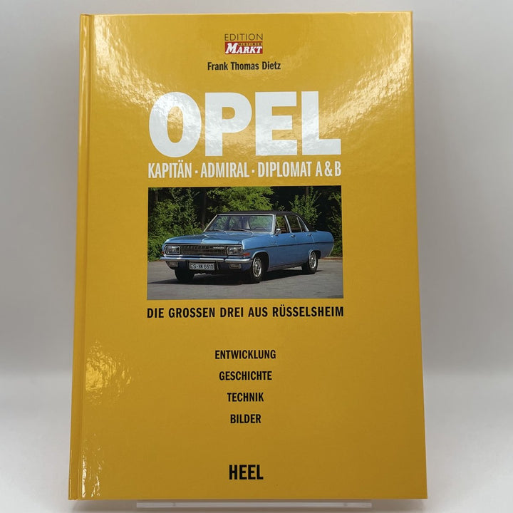 Opel Kapitän, Admiral,Diplomat A & B