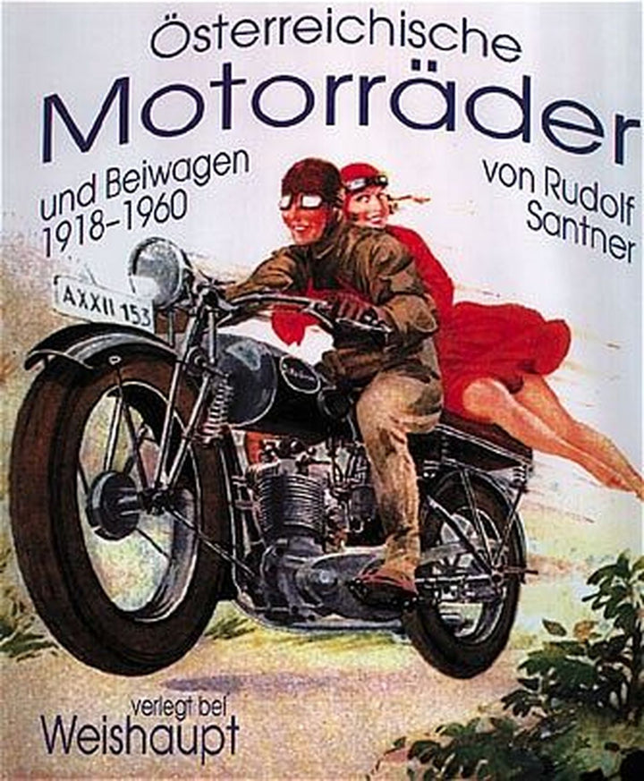 Österreichische Motorräder und Beiwagen 1918-1960, Buchcover