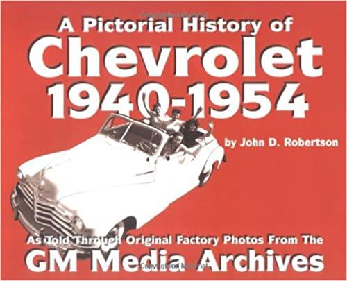 Pictorial History of Chevrolet, 1940-1954 - gedrucktes Buch zum Bestpreis! - verwuester.net