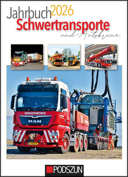 Jahrbuch Schwertransporte und Autokrane 2026