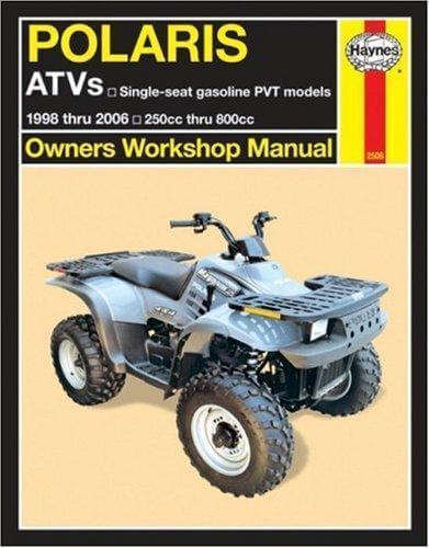 Polaris ATVs 1998 thru 2006 - gedrucktes Buch zum Bestpreis! - verwuester.net