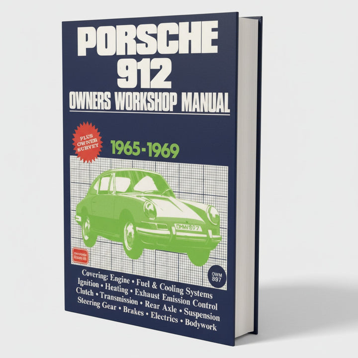 Porsche 912 AB Workshop Manual, Buchcover