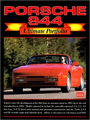 Porsche 944 -Ultimate Portfolio - gedrucktes Buch zum Bestpreis! - verwuester.net