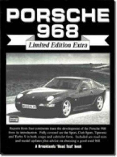 Porsche 968 - Limited Edition Extra - gedrucktes Buch zum Bestpreis! - verwuester.net
