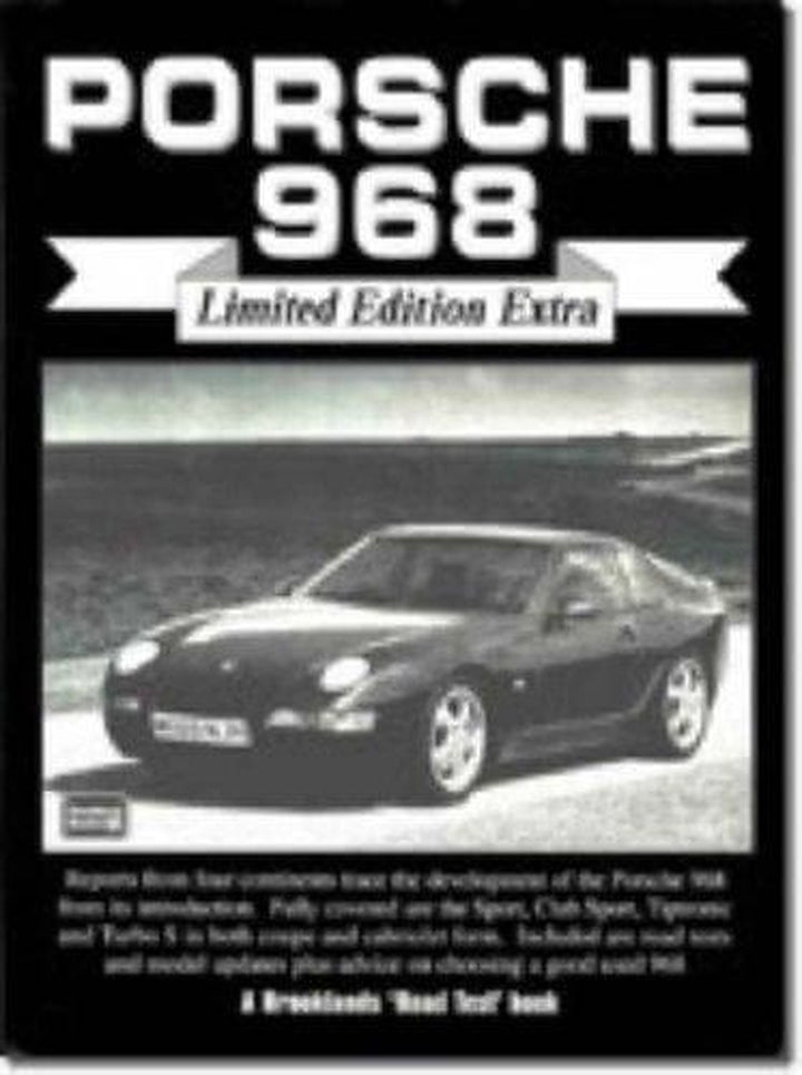 Porsche 968 - Limited Edition Extra, Buchcover