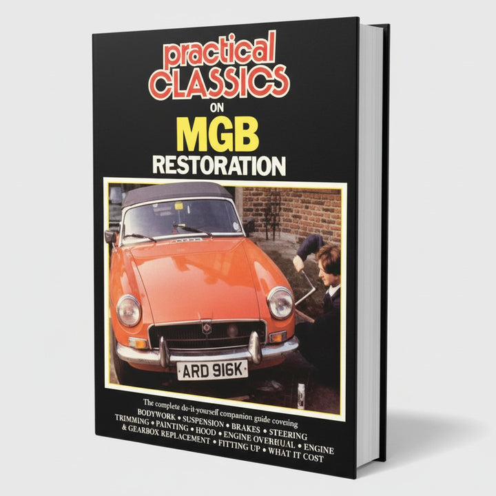 Practical Classics on MGB Restoration, Buchcover