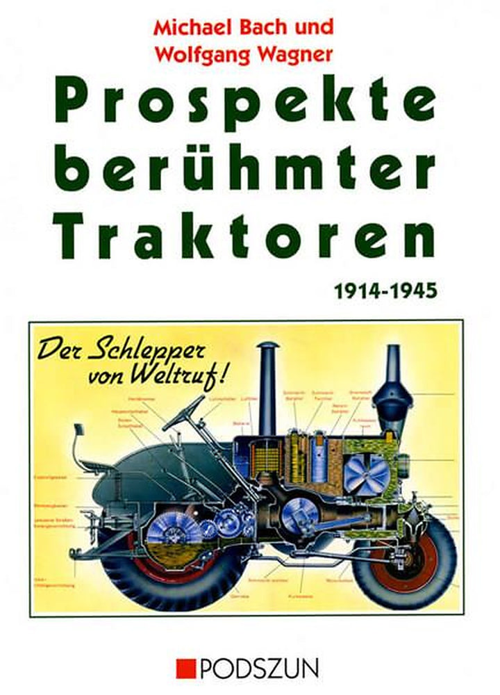 Prospekte berühmter Traktoren - 1914 bis 1945, Buchcover