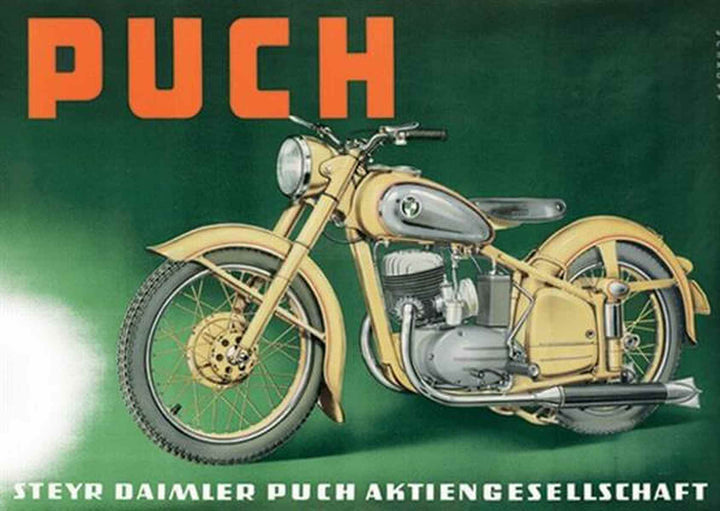 Puch 250 TF Poster, Poster-Motiv