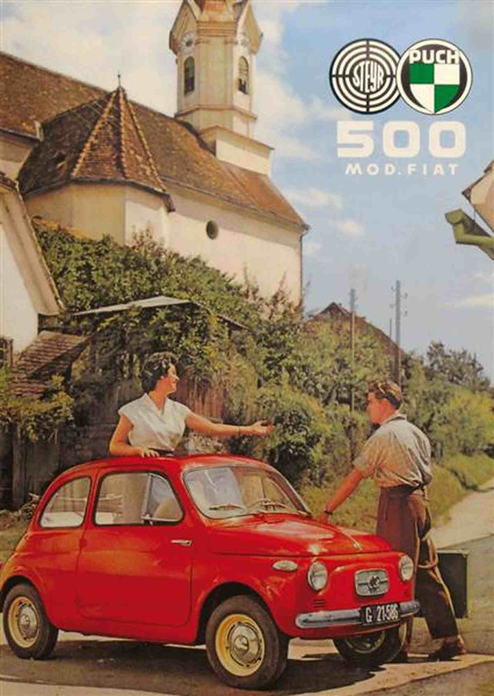 Puch 500 Poster, Poster-Motiv