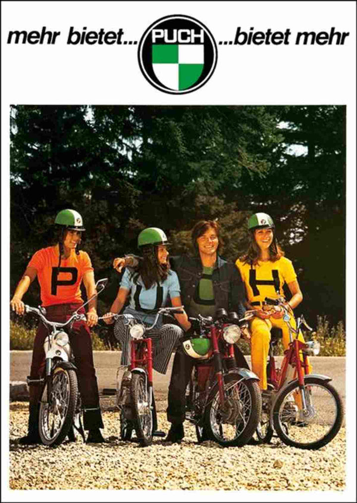 Puch bietet mehr Poster, Poster-Motiv
