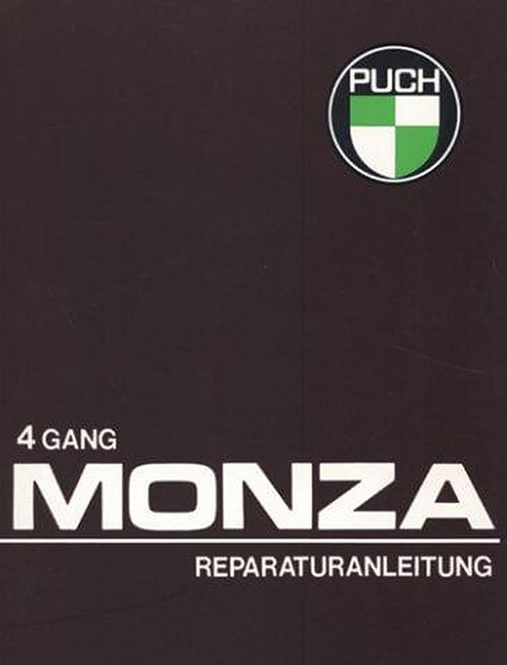 Puch Monza 4C, 4 XL, GP, 4 S, 4 SL Reparaturanleitung, Buchcover