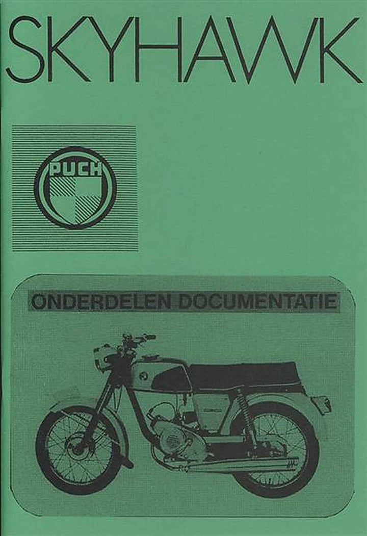 Puch Moped, M 50 Skyhawk, onderdelen Documentatie, spare-parts-catalog, Buchcover