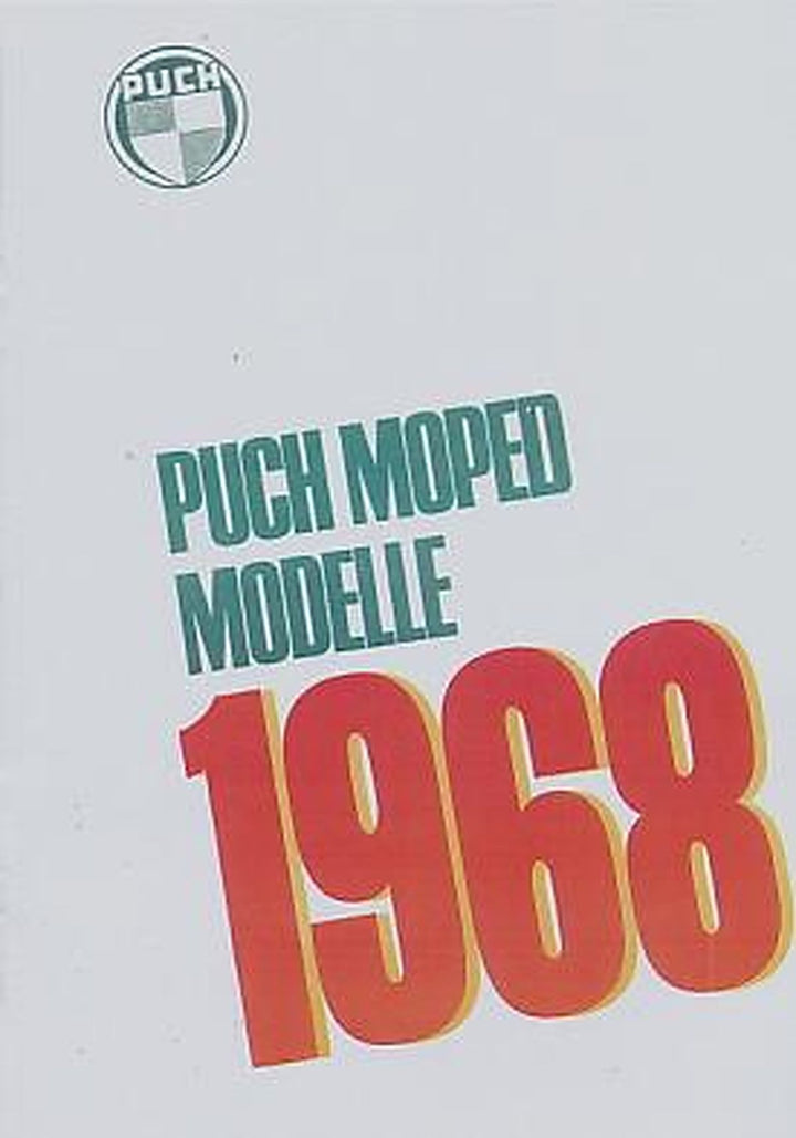 Puch Moped Modelle 1968, Buchcover