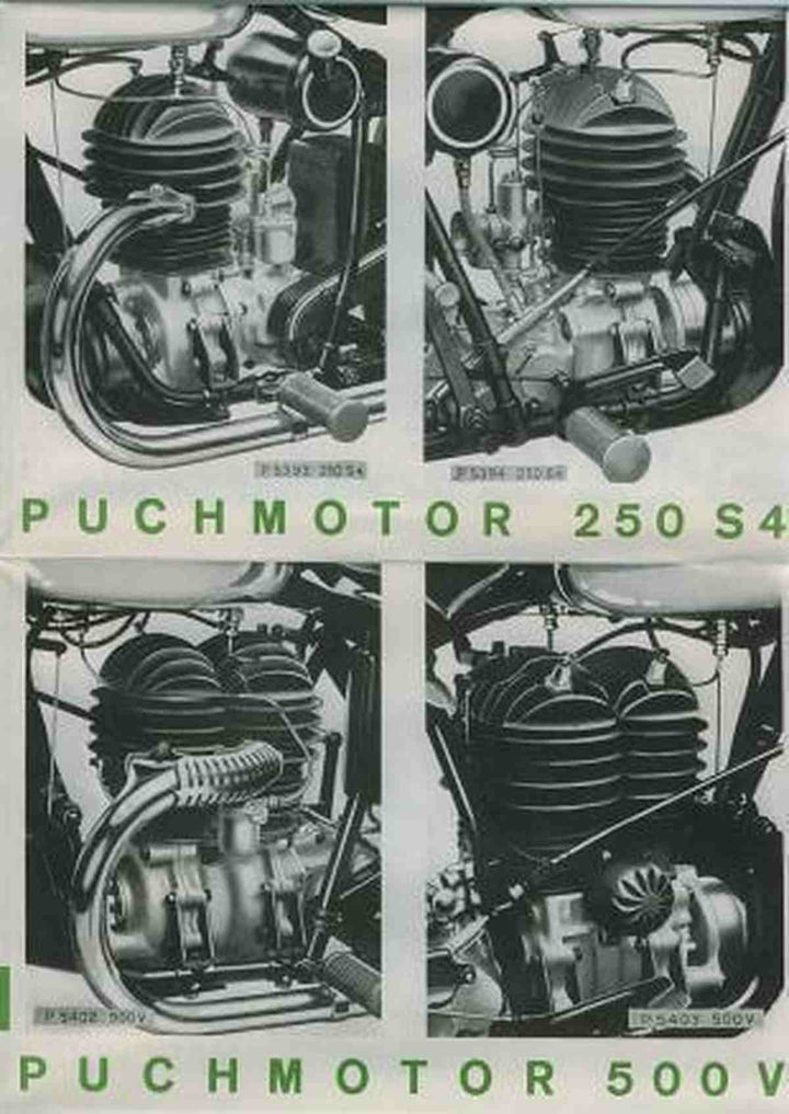 Puch Motorräder mit Doppelkolbenmotoren, Buchcover