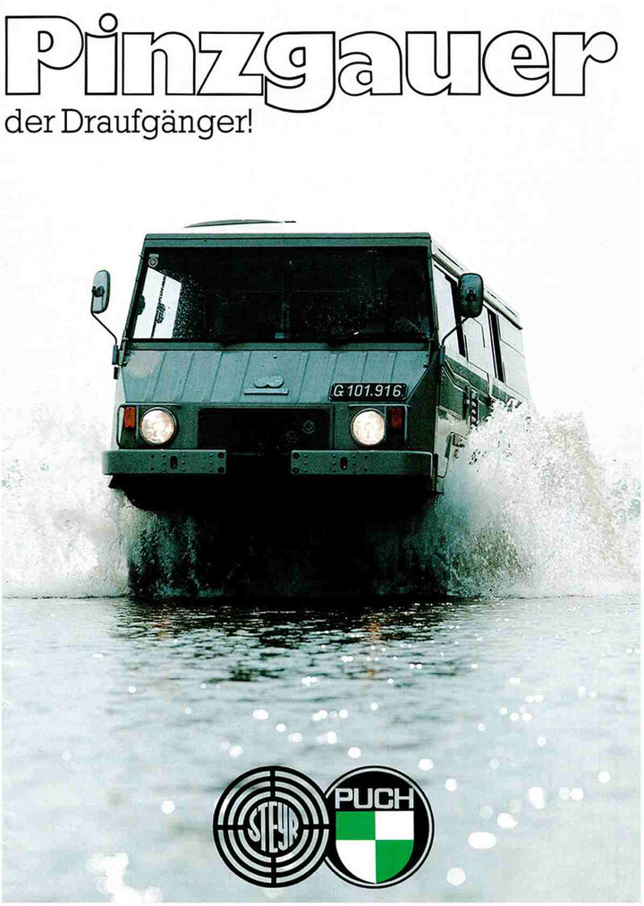 Puch Pinzgauer Prospekt - Der Draufgänger, Buchcover