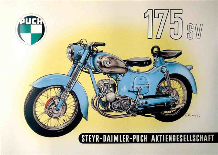 Puch 175 SV Poster, Poster-Motiv