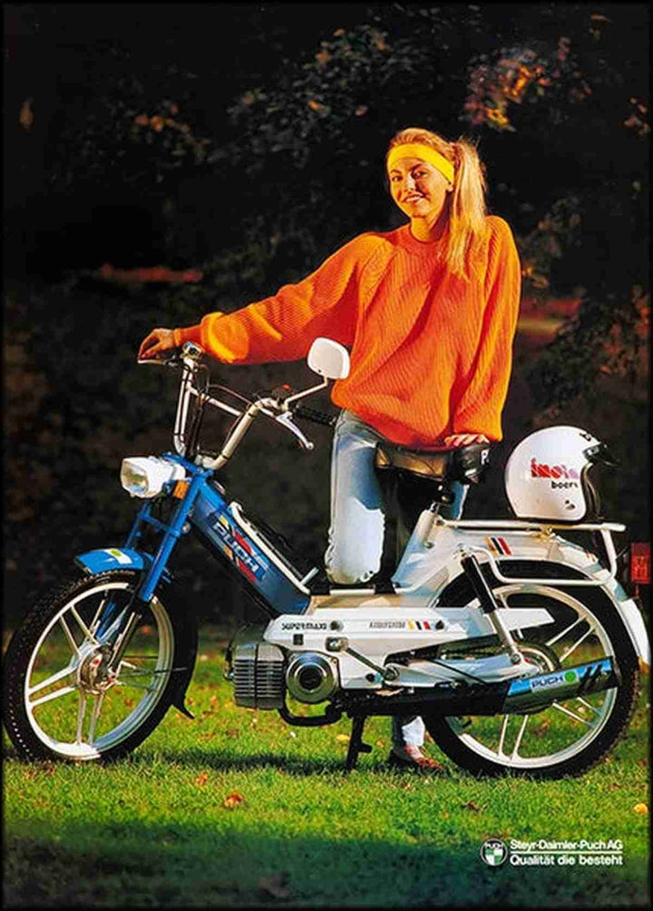 Puch Super Maxi Poster, Poster-Motiv