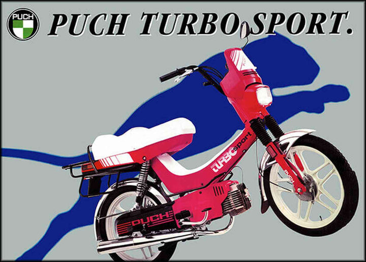 Puch Turbo Sport Poster, Poster-Motiv