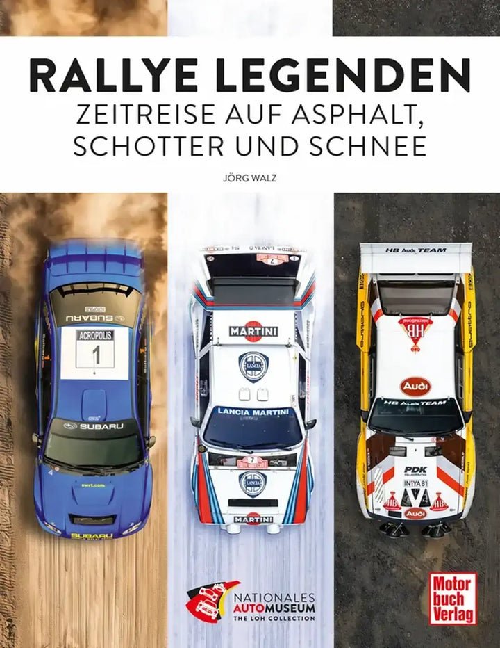 Rallye Legenden: Zeitreise auf Asphalt, Schotter und Schnee - gedrucktes Buch zum Bestpreis! - verwuester.net