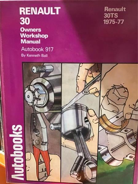 Renault 30 1975-77 Autobook - gedrucktes Buch zum Bestpreis! - verwuester.net