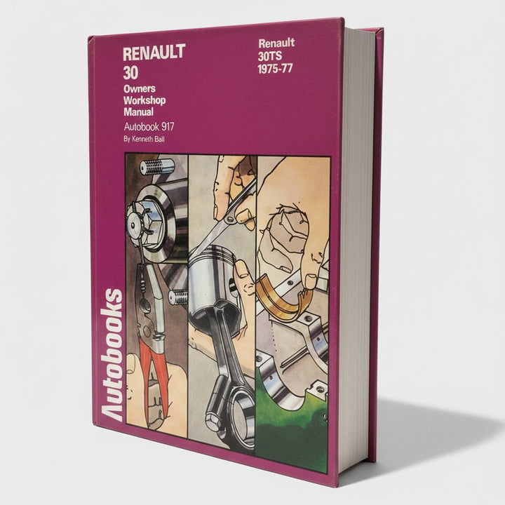 Renault 30 1975-77 Autobook, Buchcover