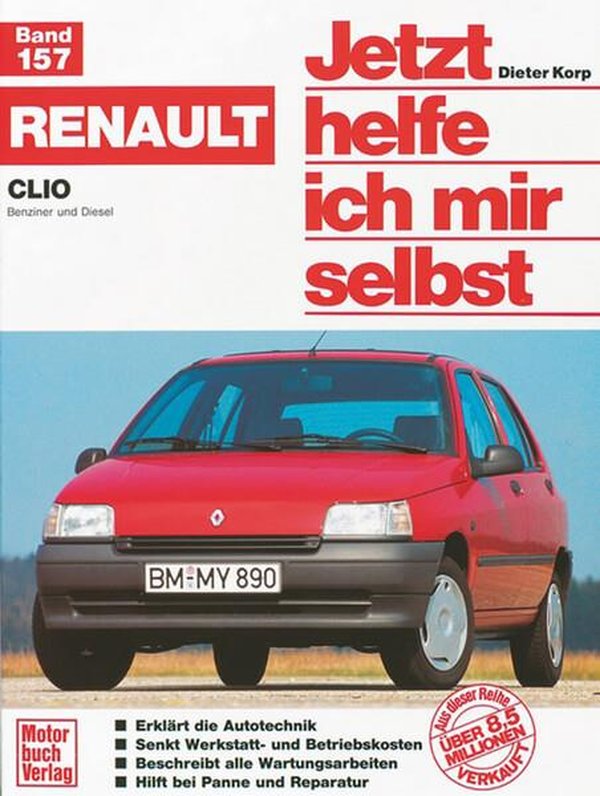 Renault Clio Reparaturbuch - gedrucktes Buch zum Bestpreis! - verwuester.net