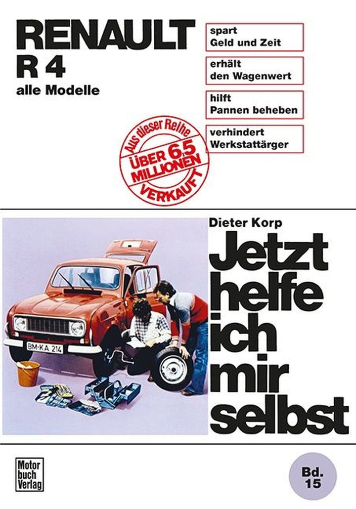 Renault R 4 - bis August 1989 alle Modelle Reparaturbuch, Buchcover