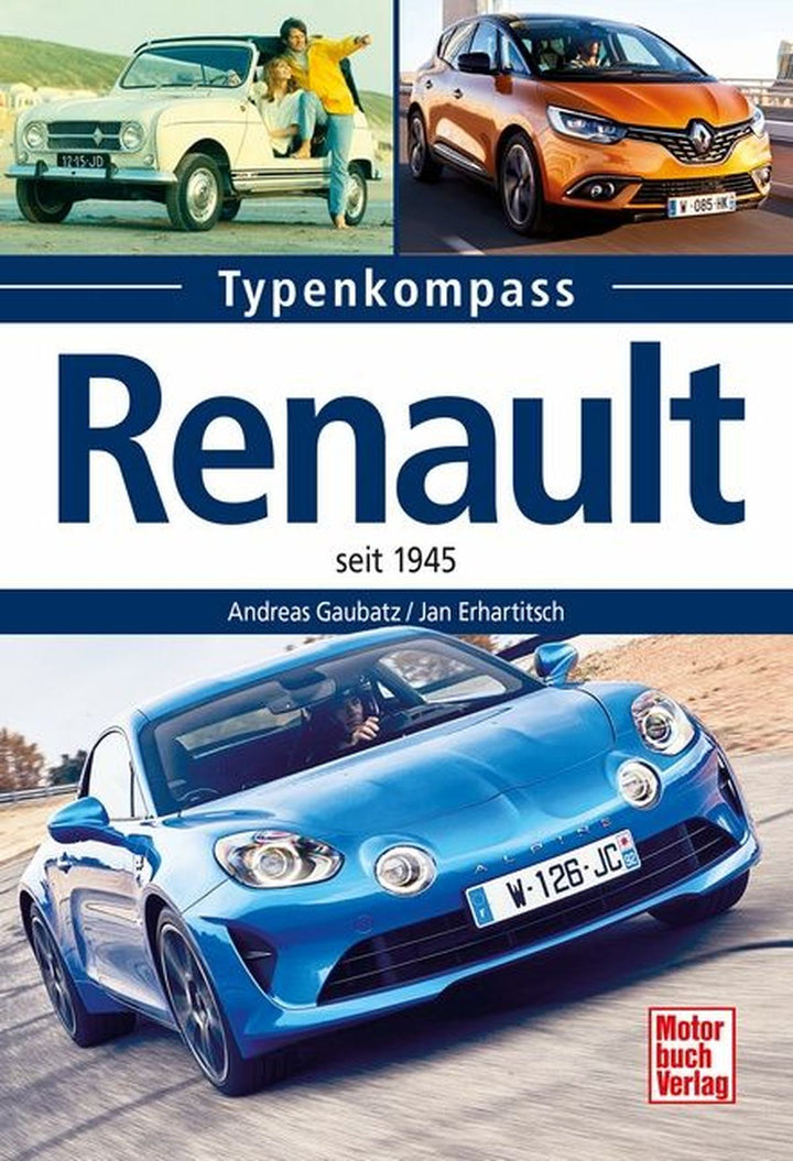 Renault - seit 1945 Typenkompass, Buchcover