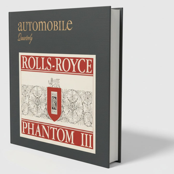 Rolls Royce Phantom III, Buchcover
