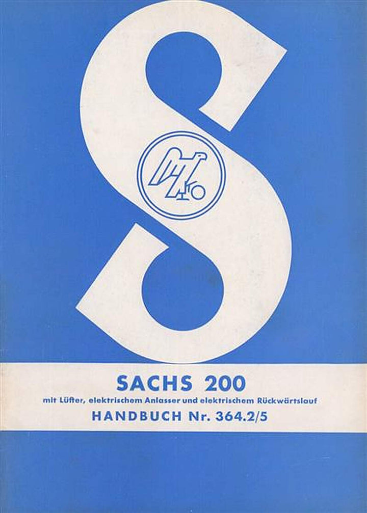Sachs 200 Handbuch, Buchcover