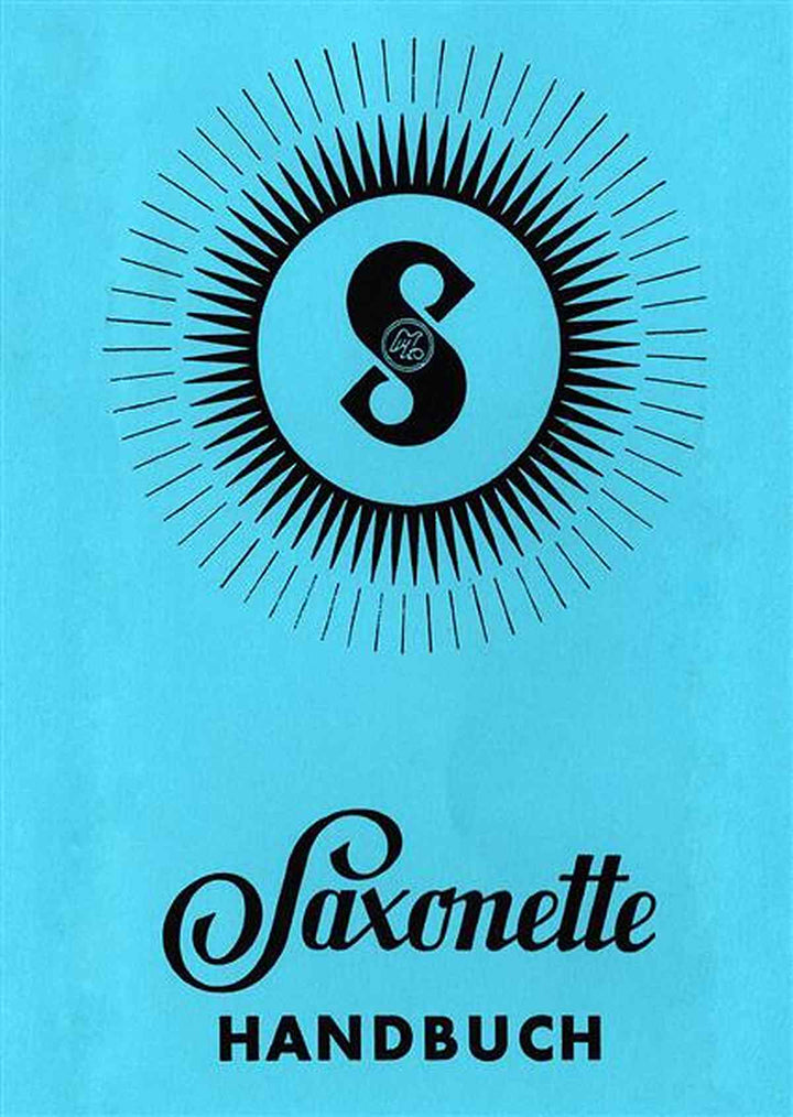 Sachs Saxonette Betriebsanleitung, Buchcover