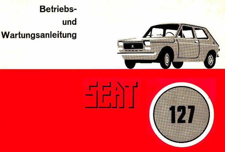Seat 127 Betriebsanleitung, Buchcover