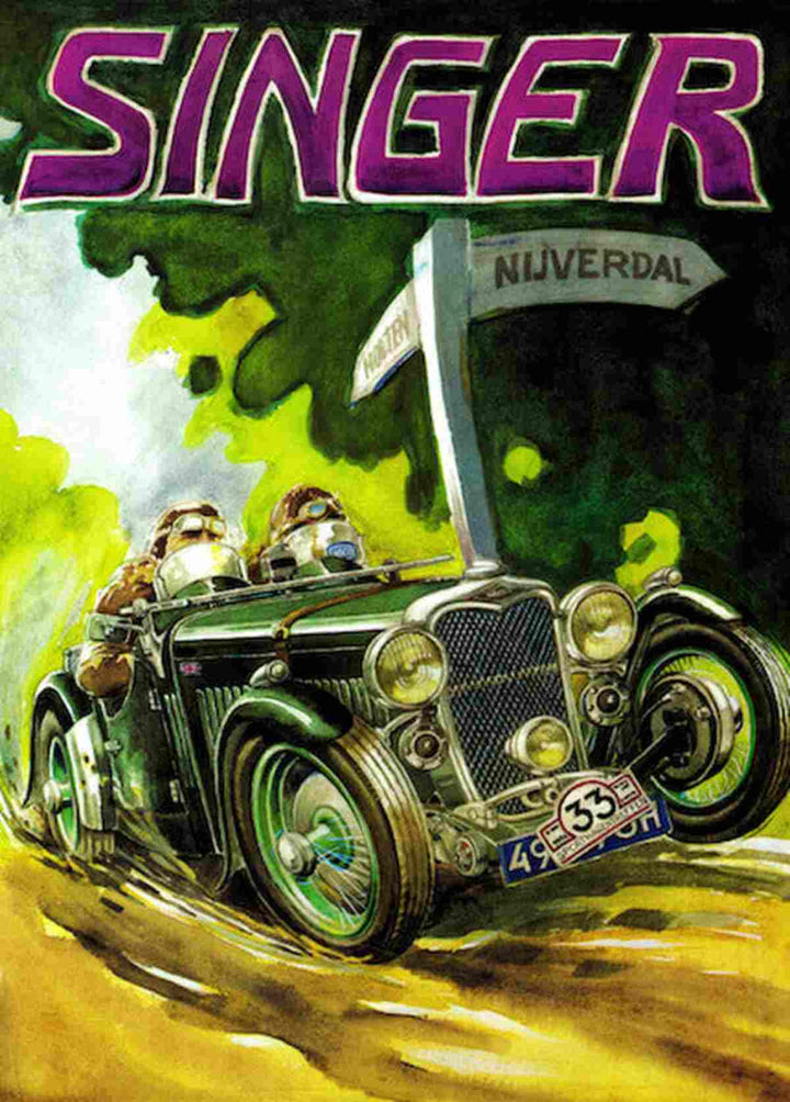 Singer Poster, Poster-Motiv