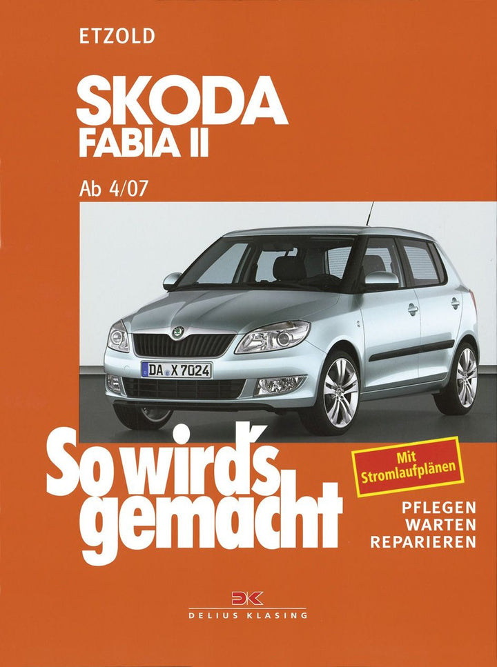 Skoda Fabia II 4/07 bis 10/14 - Reparaturbuch, Buchcover