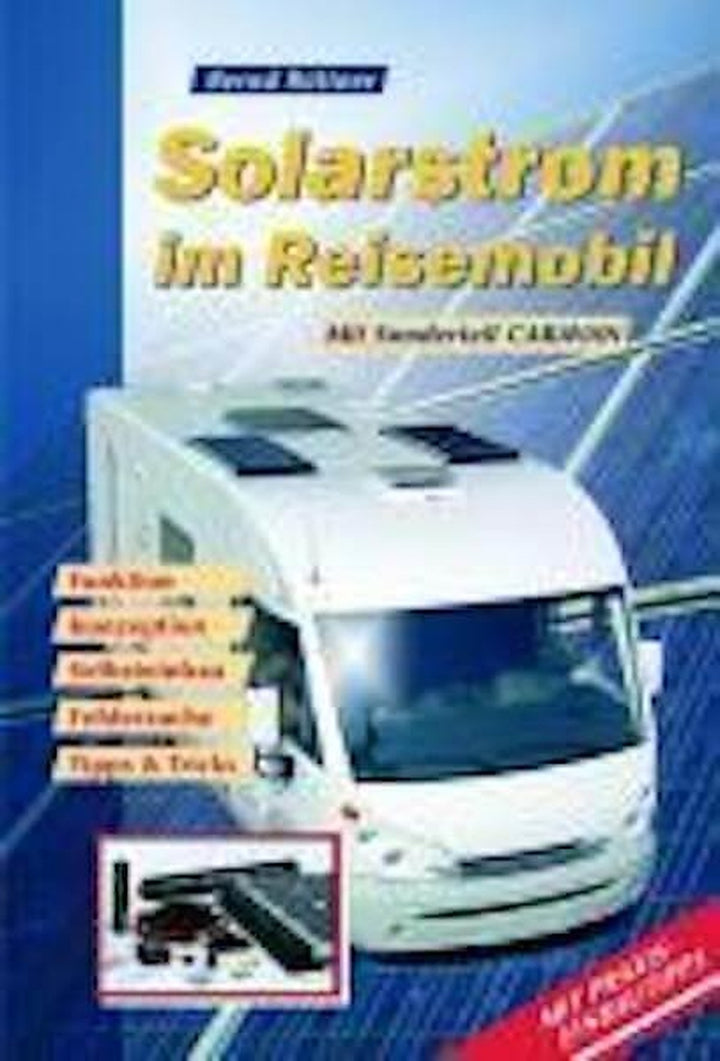 Solarstrom im Reisemobil, Buchcover