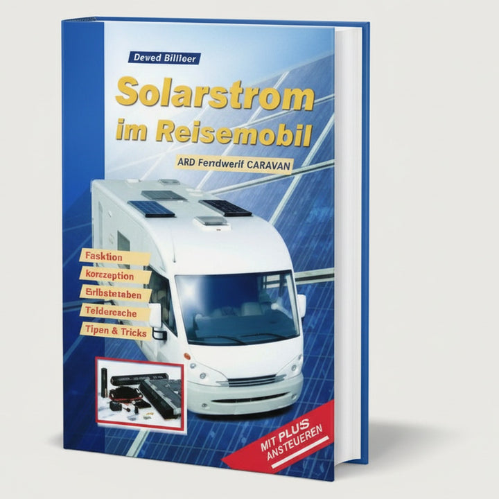 Solarstrom im Reisemobil, Buchcover