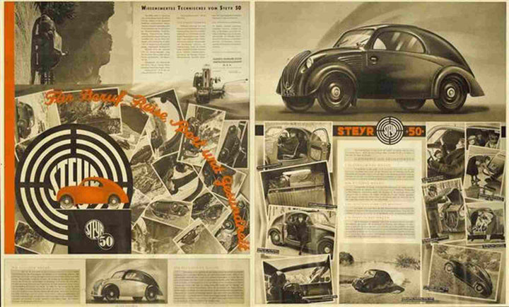 Steyr Typ 50 Baby Poster, Poster-Motiv