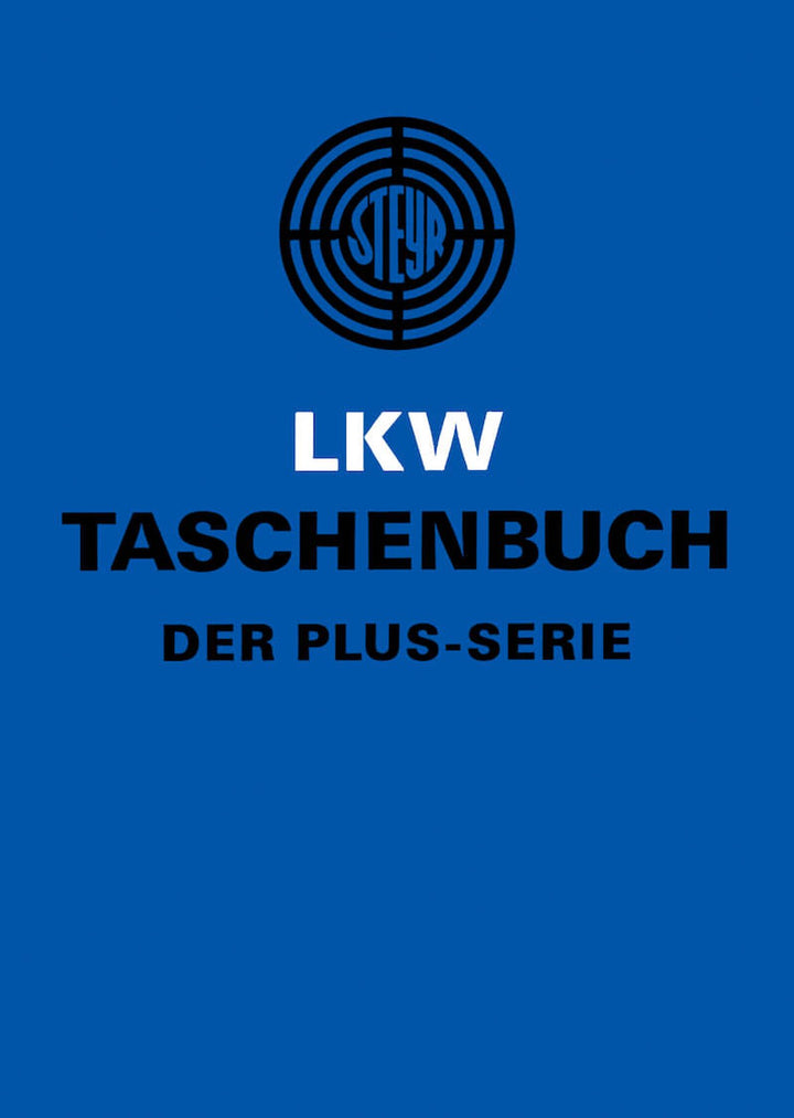 Steyr LKW Plus-Serie Taschenbuch 1971, Buchcover