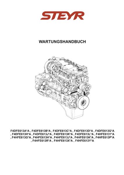 Steyr Motoren F4 * Modelle Wartungshandbuch - gedrucktes Buch zum Bestpreis! - verwuester.net
