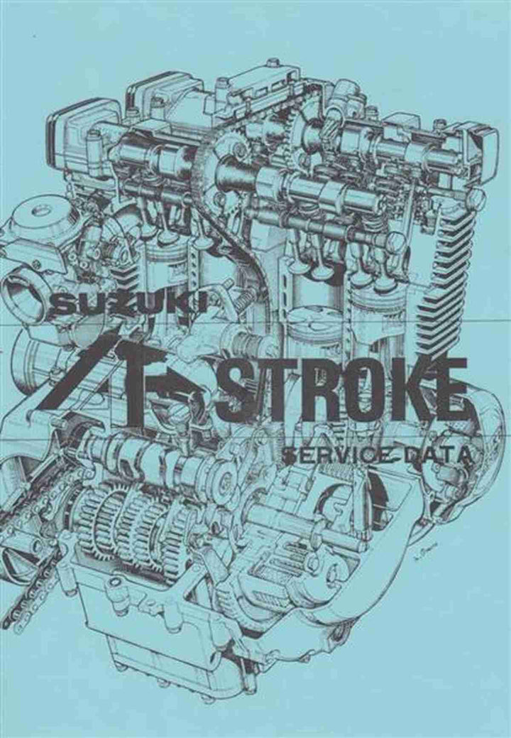 Suzuki 4-Stroke Service Data, Buchcover