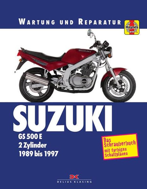 Suzuki GS500E Reparaturanleitung - gedrucktes Buch zum Bestpreis! - verwuester.net