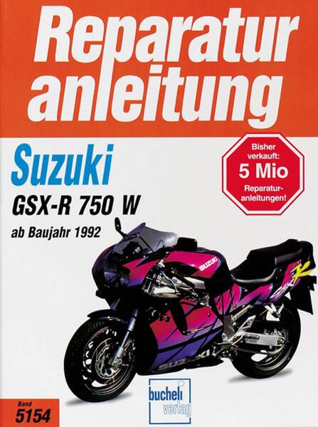 Suzuki GSX-R750W Reparaturanleitung - gedrucktes Buch zum Bestpreis! - verwuester.net