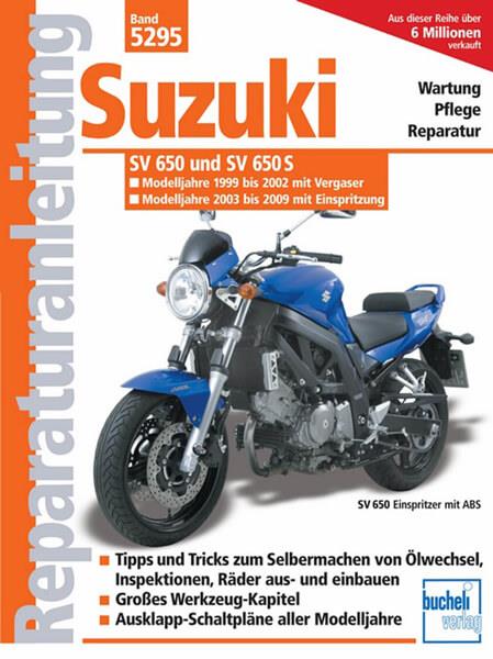Suzuki SV650 und SV650S Reparaturanleitung - gedrucktes Buch zum Bestpreis! - verwuester.net