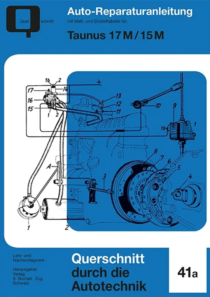 Ford Taunus (P-Serie) Reparaturanleitung und Werkstatthandbuch - gedrucktes Buch zum Bestpreis! - verwuester.net