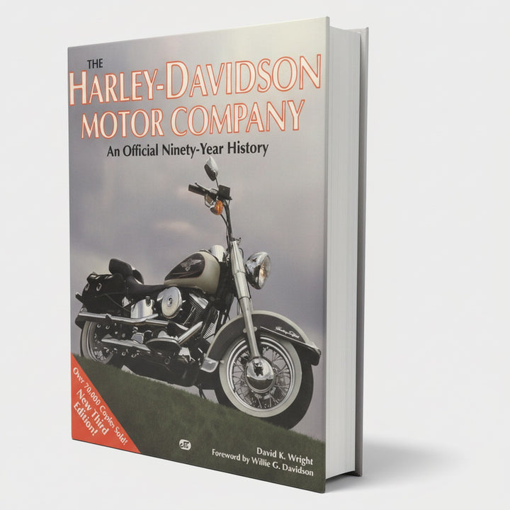 The Harley-Davidson Motor Company - An Official Ninety-year History, Buchcover