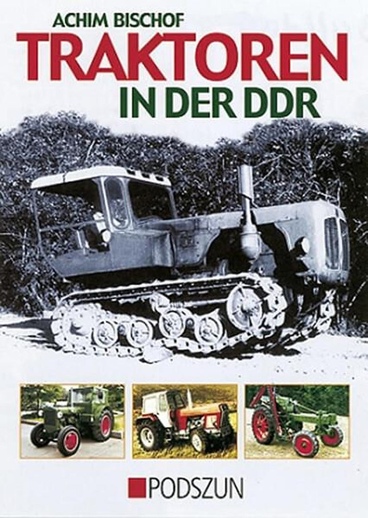 Traktoren in der DDR, Buchcover
