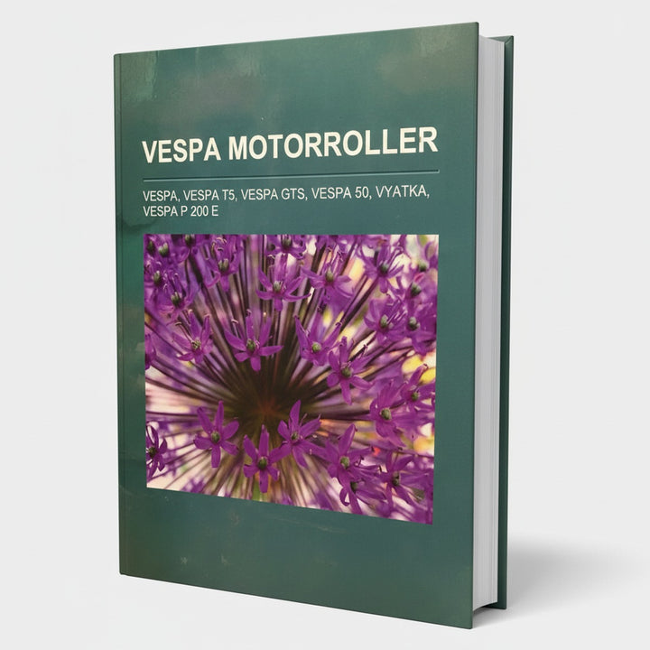 Vespa Motorroller, Buchcover