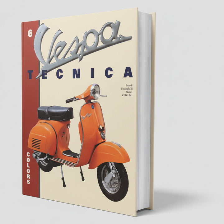 Vespa Tecnica 6 - Colors, Buchcover