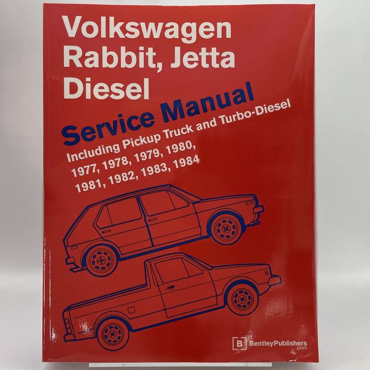 Volkswagen Rabbit/Jetta diesel service manual, including pickup truck and turbo-diesel, 1977, 1978, 1979, 1980, 1981, 19